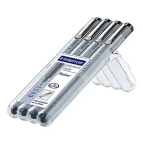 Fineliner pigment liner ass black (4)