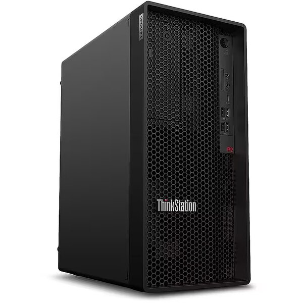 Lenovo ThinkStation P2 Tower Gen 2 Intel Core Ultra 7 265K, 32GB, 1TB, Win 11 Pro Workstation, Tower, Black