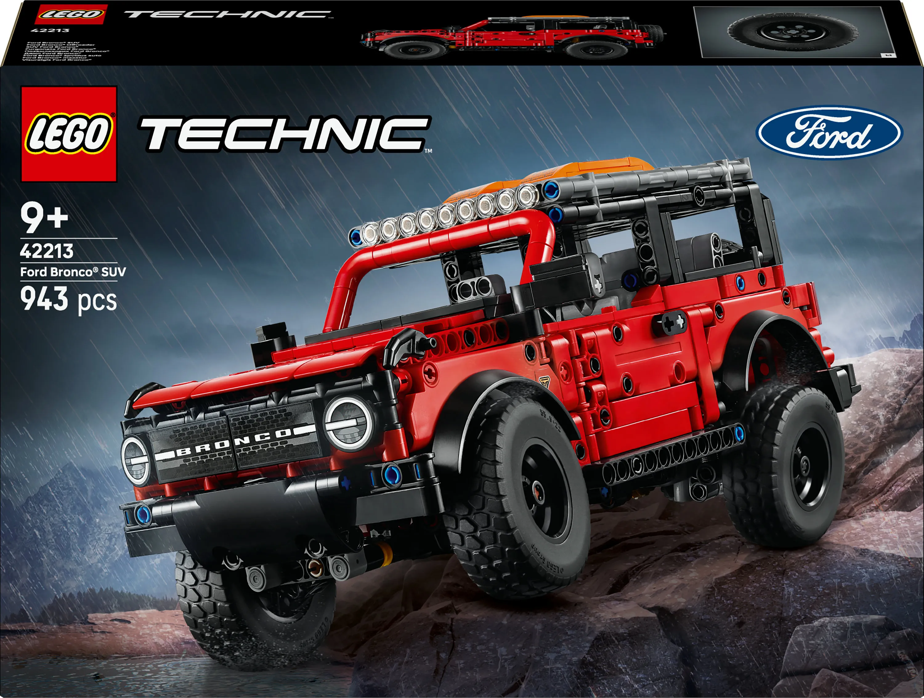 LEGO Technic Ford Bronco terrängbil 42213