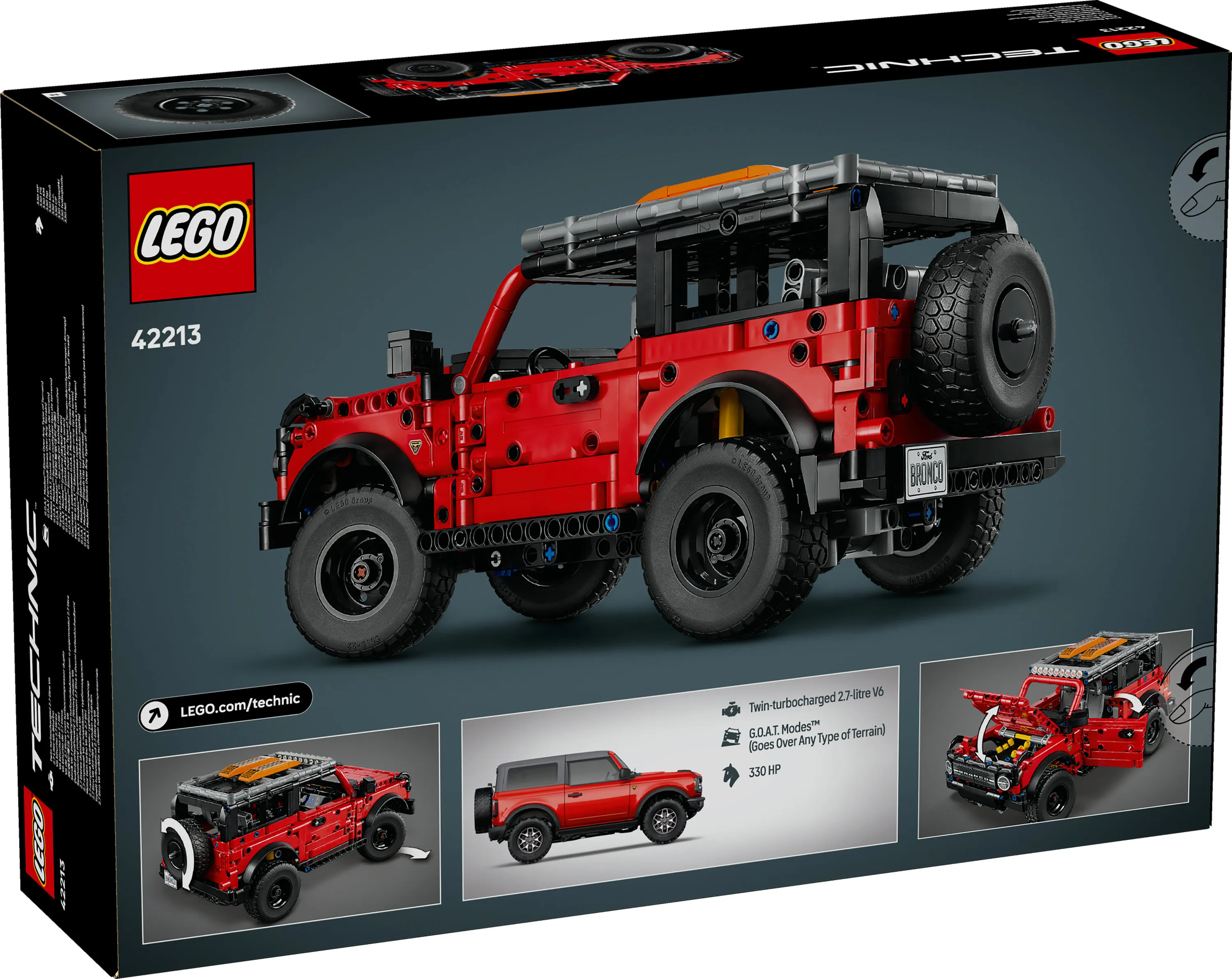 LEGO Technic Ford Bronco terrängbil 42213