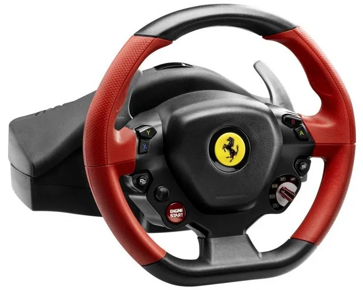 Thrustmaster Ferrari 458 Spider -rattiohjain + polkimet, Xbox