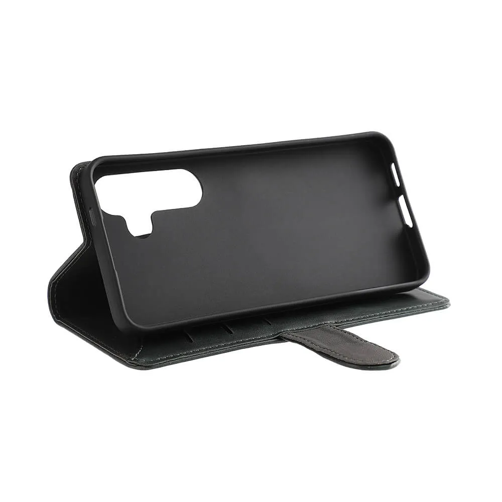 GEAR Wallet, Galaxy S24 -lompakkokotelo, Oliivinvihre&auml;