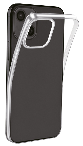 VIVANCO Slim TPU Cover for iPhone 13, clear