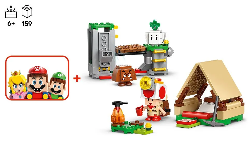 LEGO Super Mario Captain Toad retreat 72040