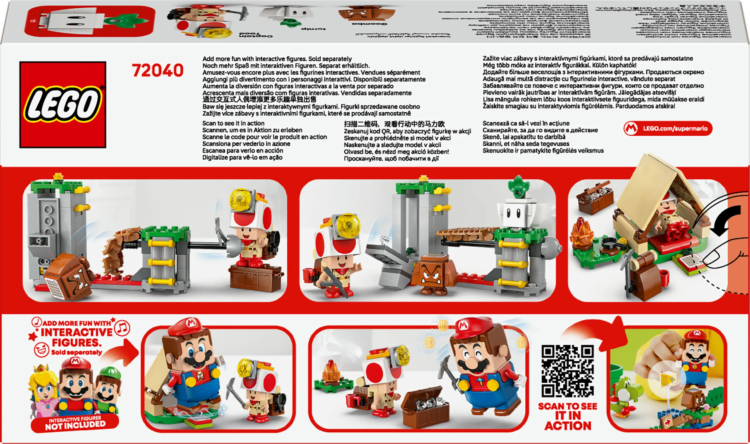 LEGO Super Mario Captain Toad retreat 72040
