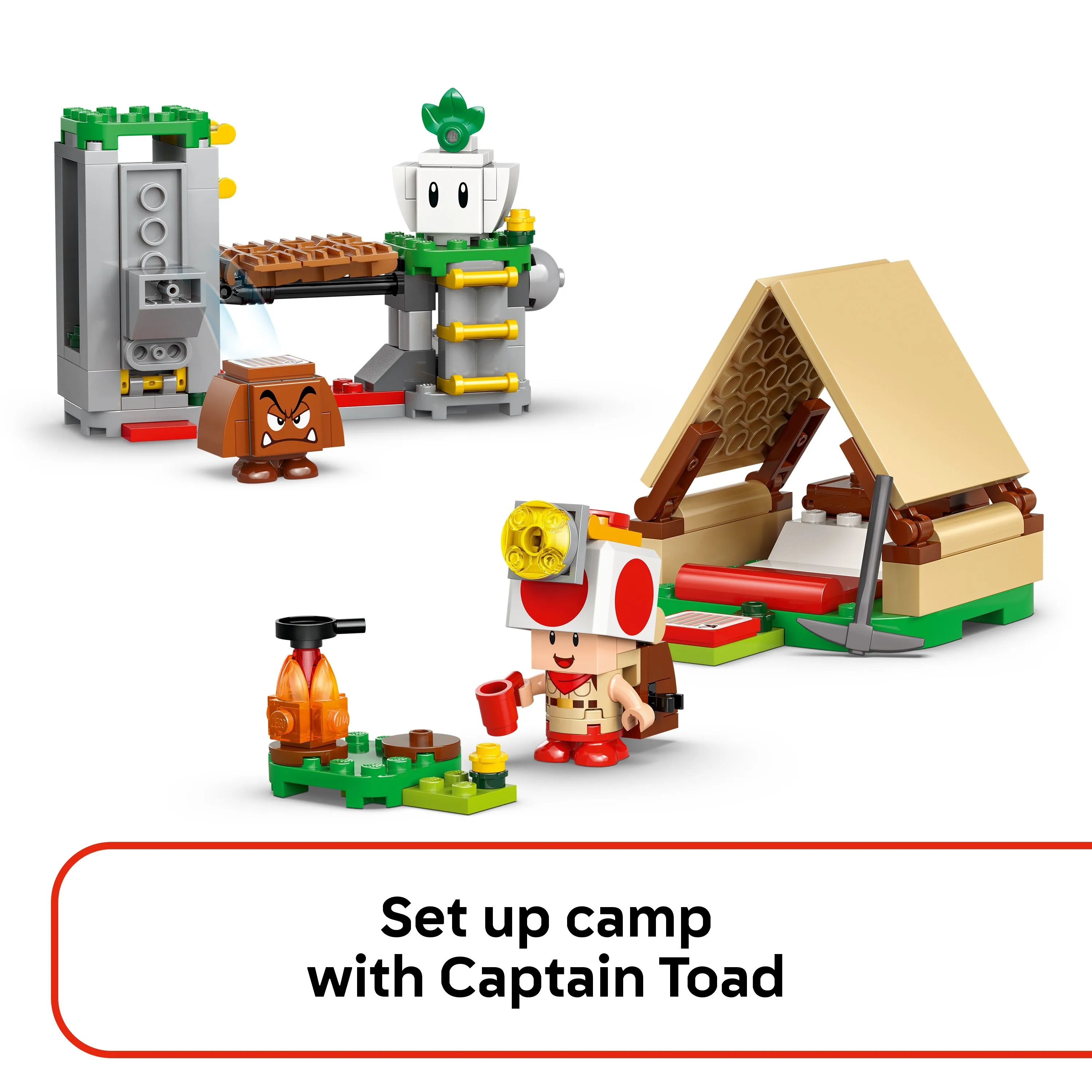 LEGO Super Mario Captain Toad retreat 72040