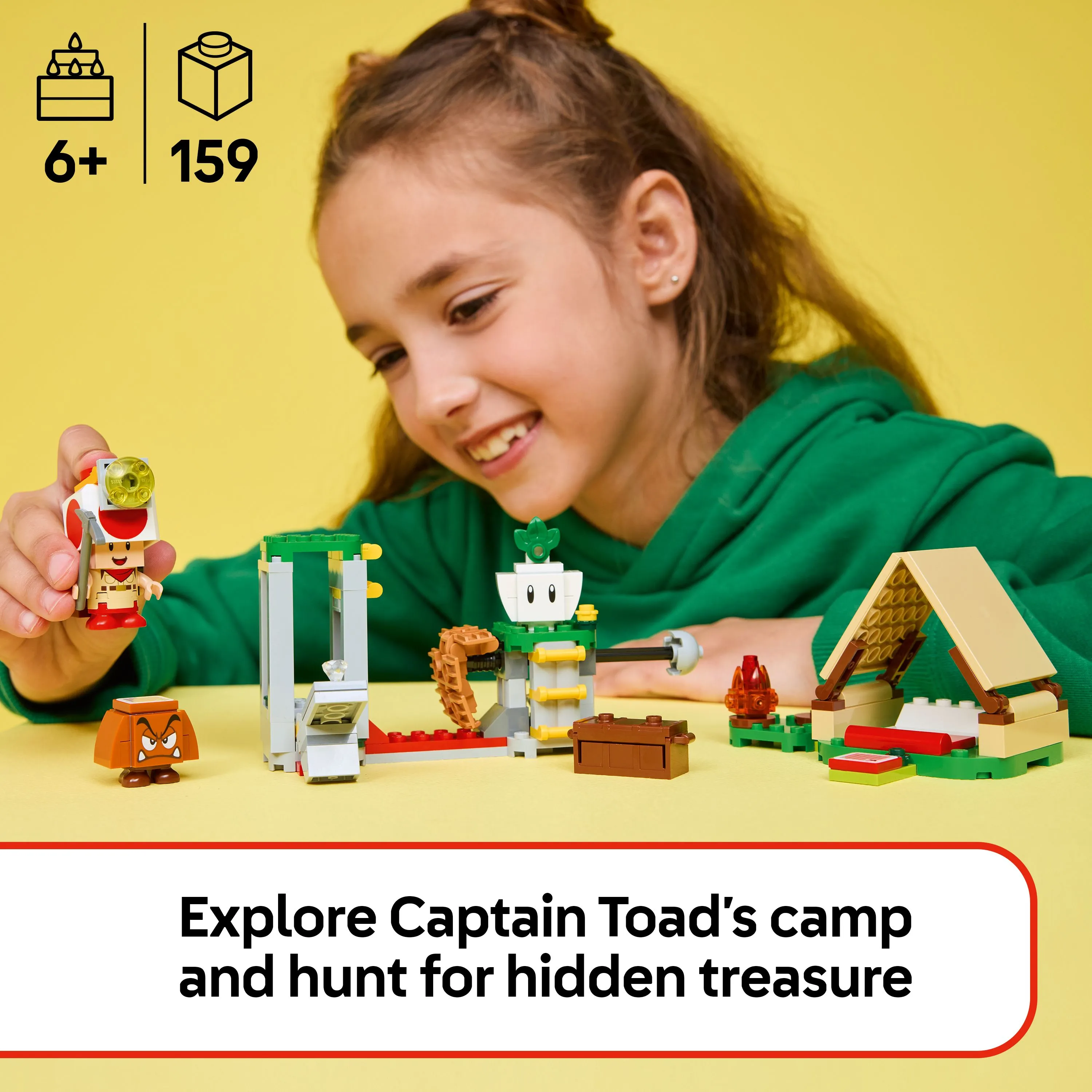 LEGO Super Mario Captain Toad retreat 72040