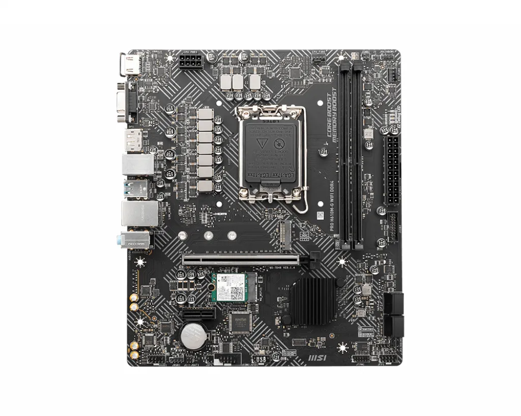 MSI PRO H610M-G WIFI DDR4 mATX - motherboard