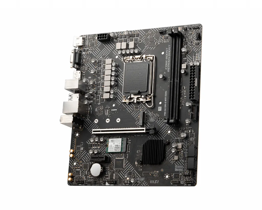 MSI PRO H610M-G WIFI DDR4 mATX - motherboard