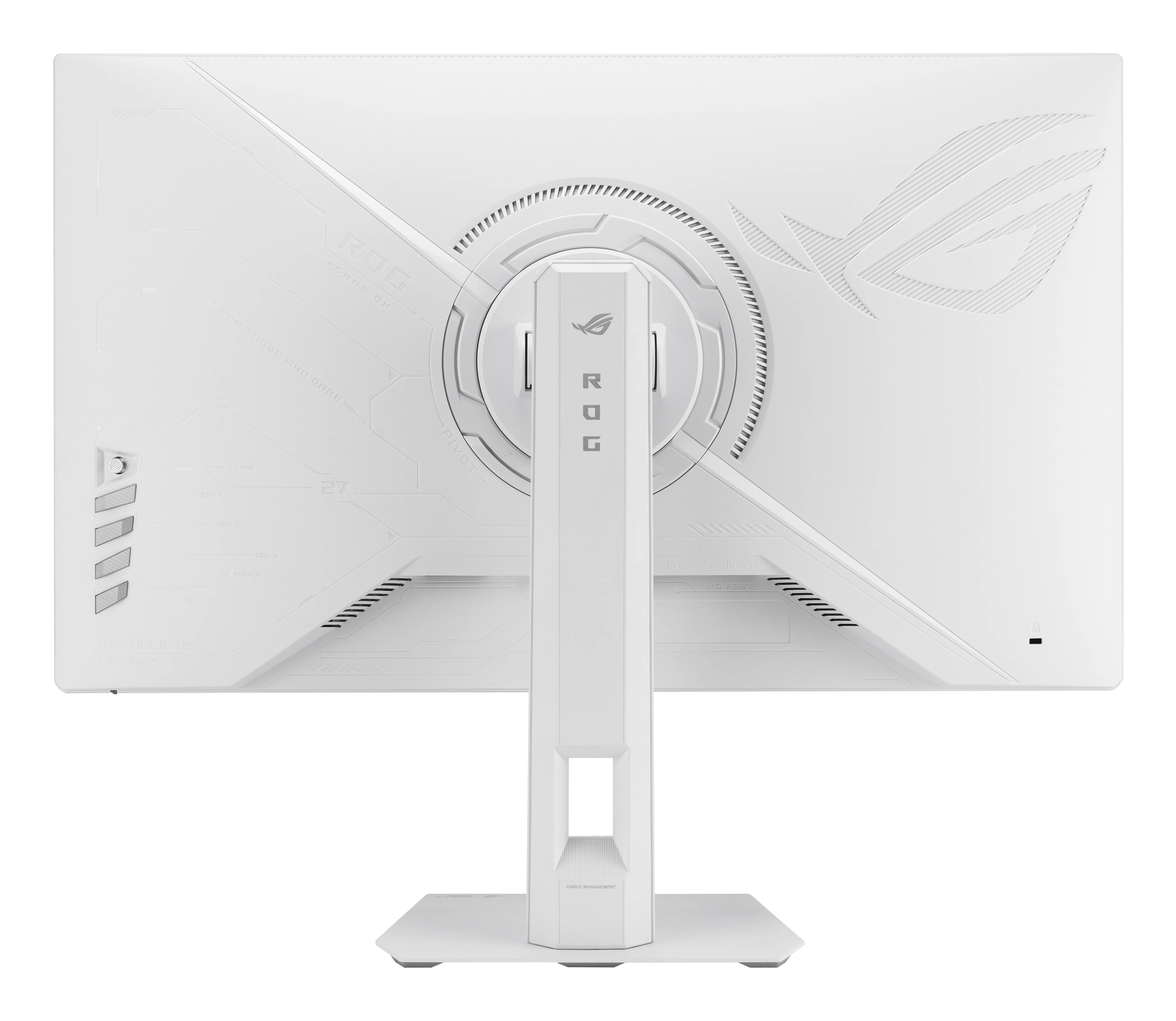 ASUS ROG Strix XG27ACMES-W 27" WQHD, Fast IPS gamingsk&auml;rm med USB-C hub