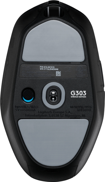 Logitech G303 Shroud Edition - wireless gaming mouse, black