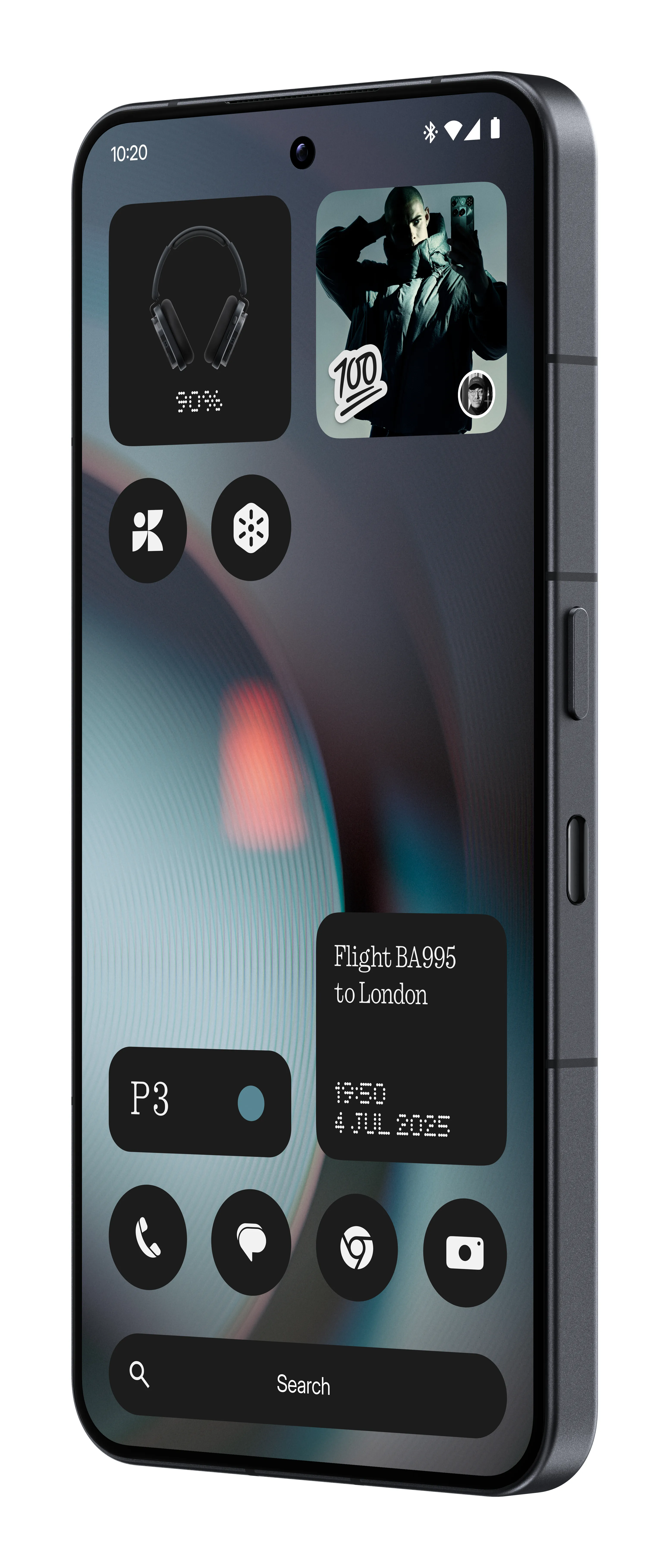 Nothing Phone (3) 12/256 Gt -puhelin, musta