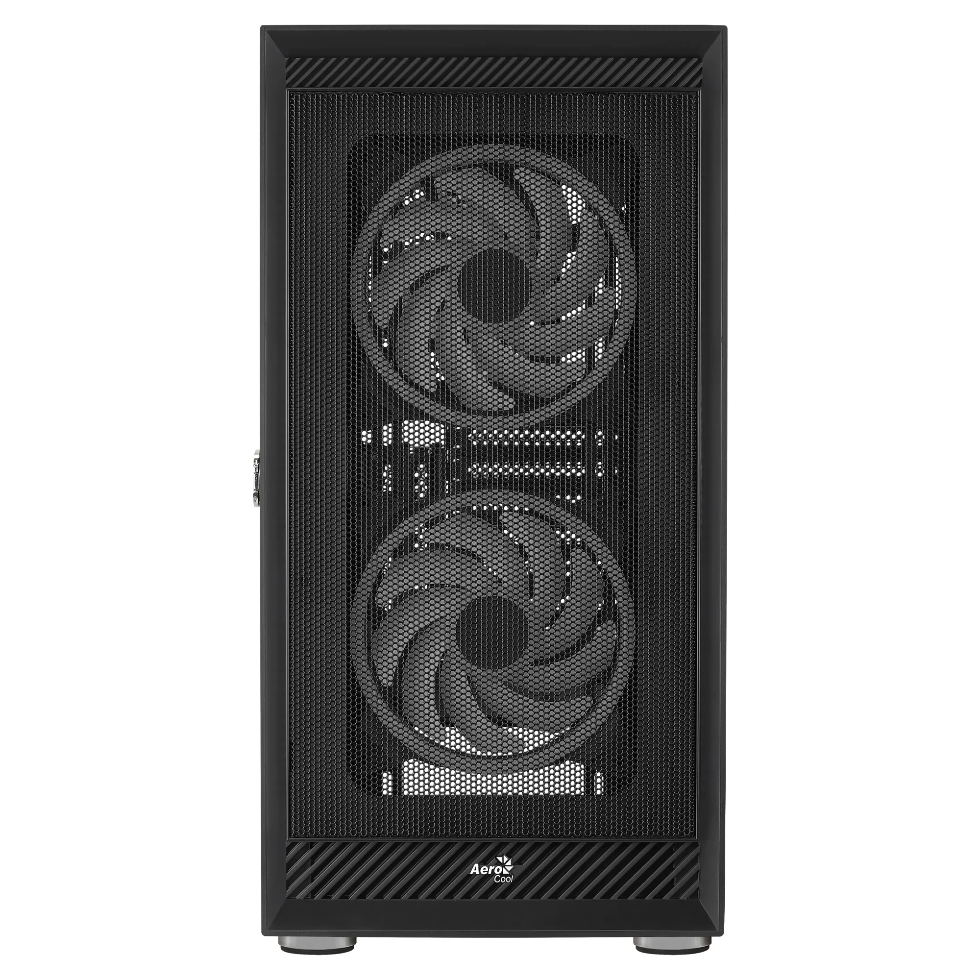 AeroCool Graphite V3 Midi-Tower Case with RGB lighting, Black