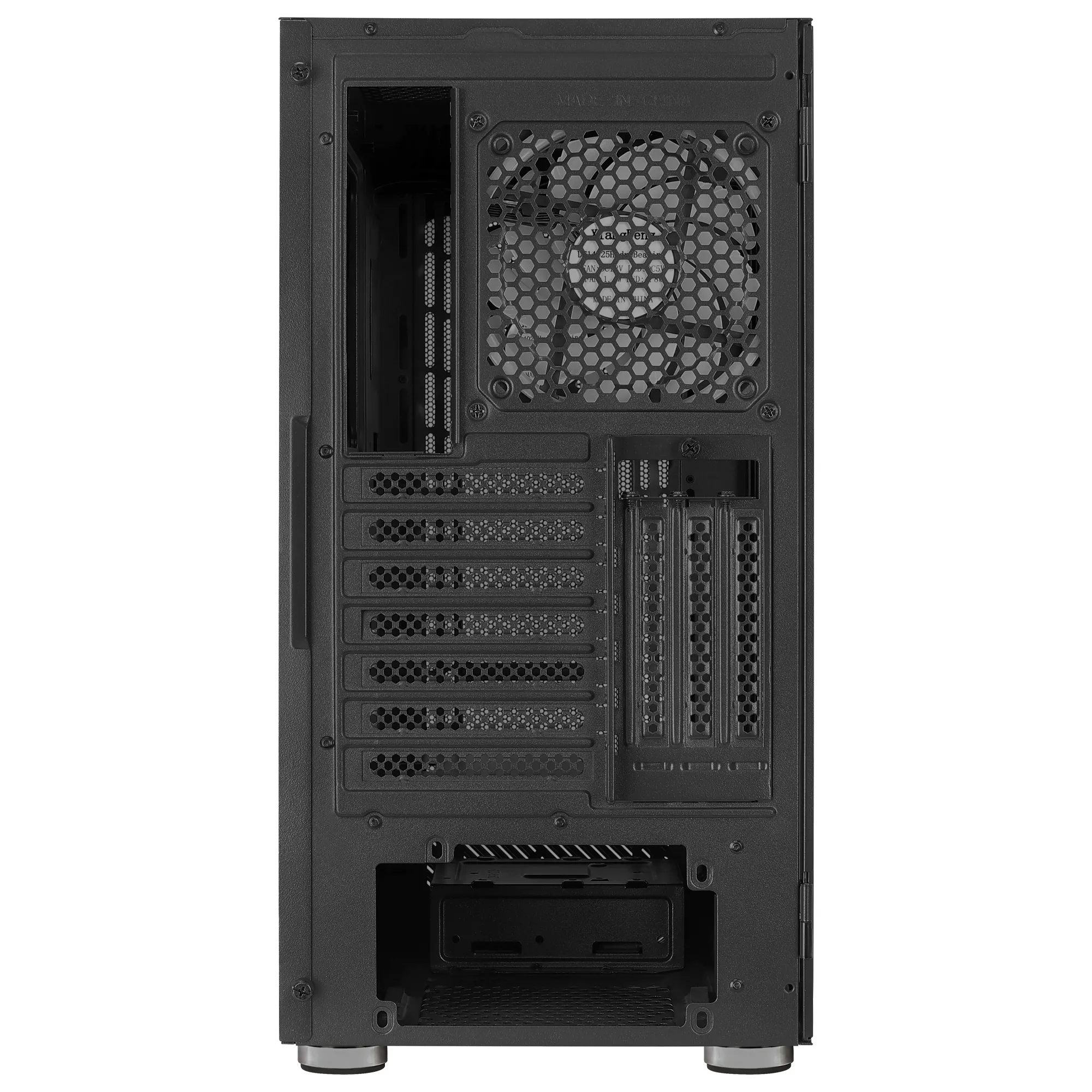 AeroCool Graphite V3 Midi-Tower Case with RGB lighting, Black