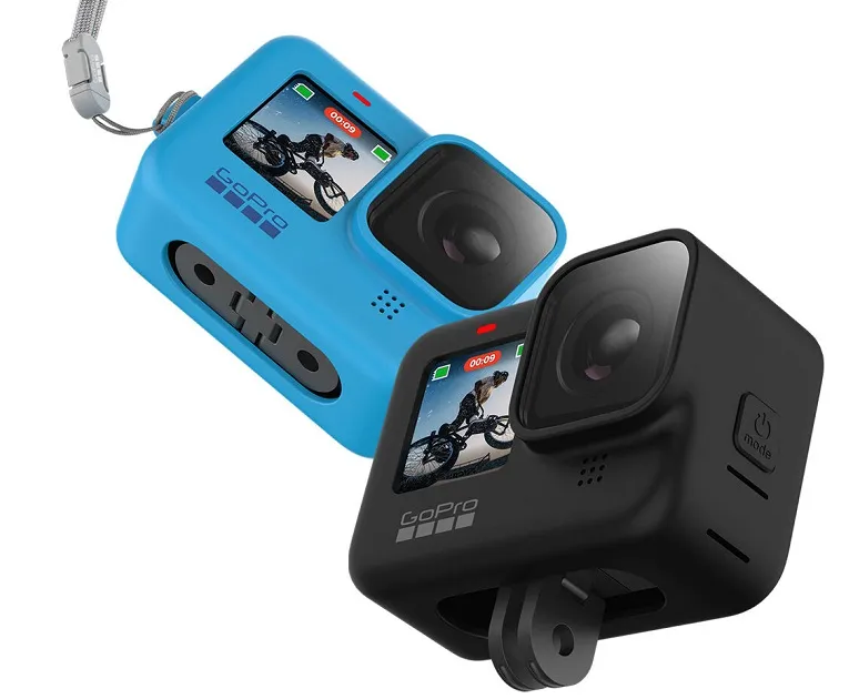 GoPro Sleeve + Lanyard Black HERO9 Black