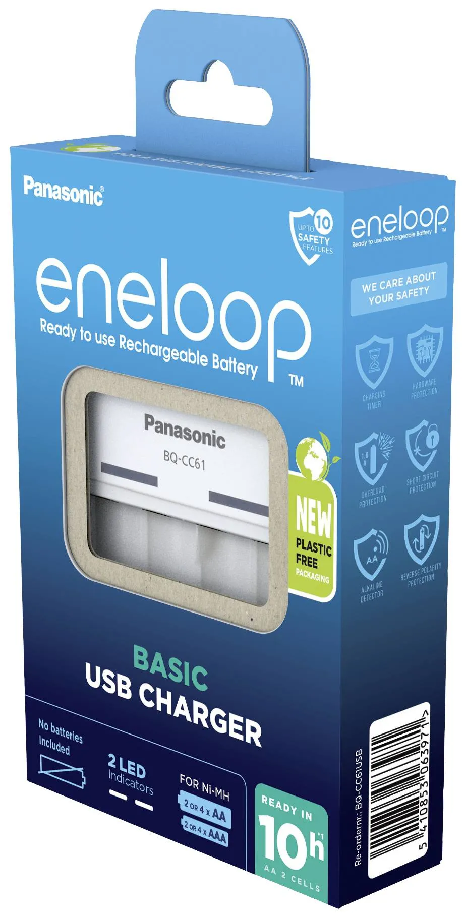 Panasonic Eneloop BQ-CC61USB USB AA / AAA laturi