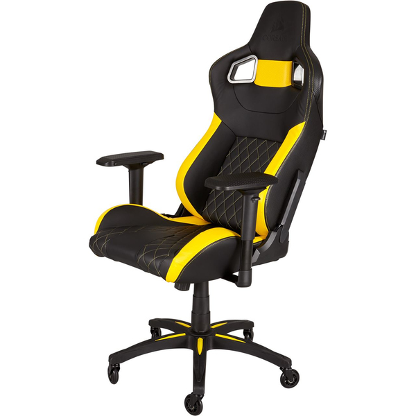 Corsair TI Race Spelstol - Svarat Gul