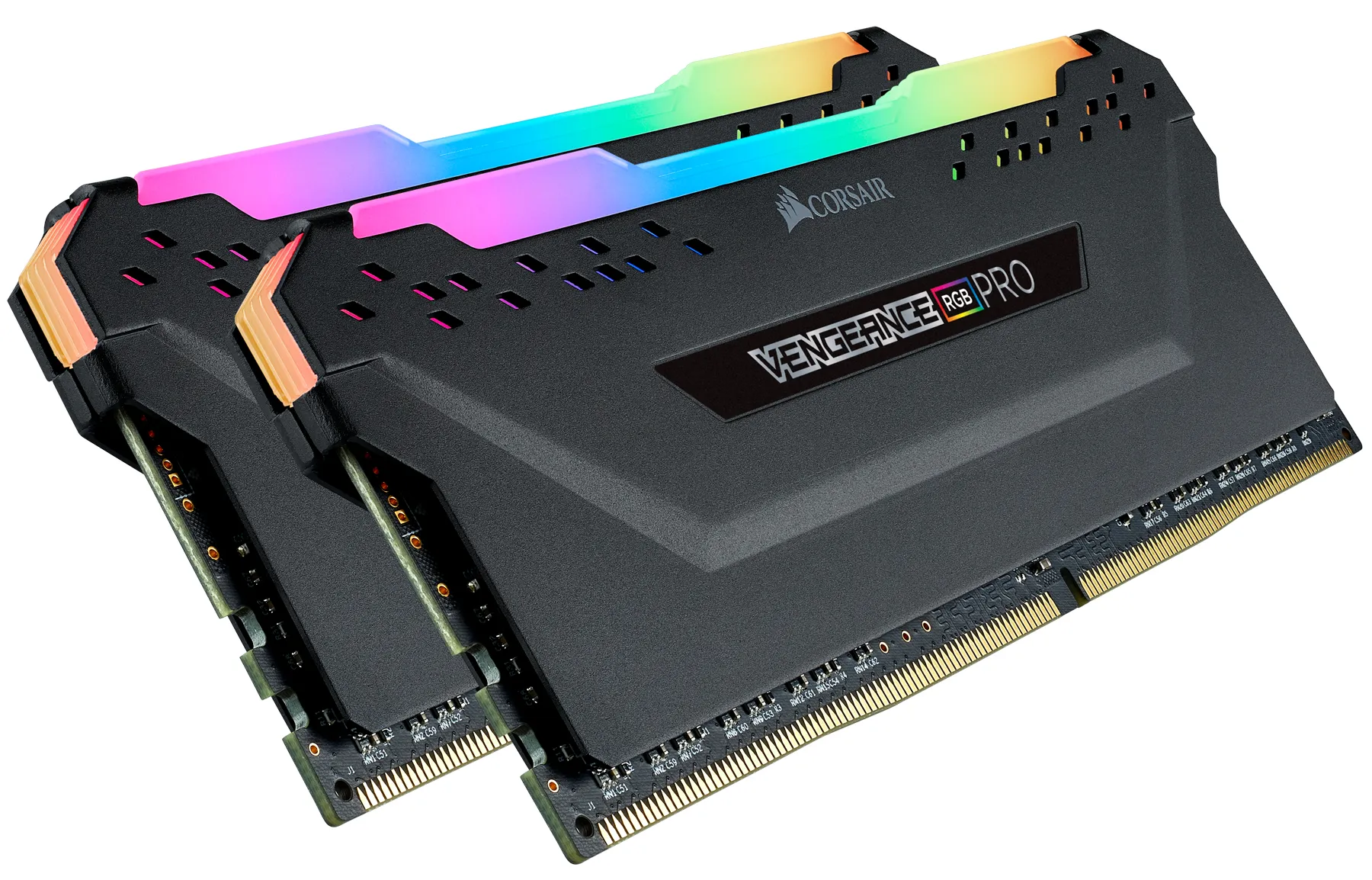 Corsair Vengeance RGB Pro 16GB (2 x 8GB) DDR4 3600 MHz, CL20 - memory, Black