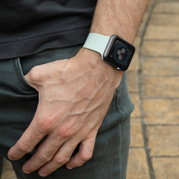 Native Union Curve Silicone Strap for Apple Watch 40mm Sage