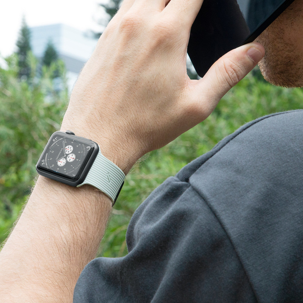 Native Union Curve Silicone Strap for Apple Watch 40mm Sage