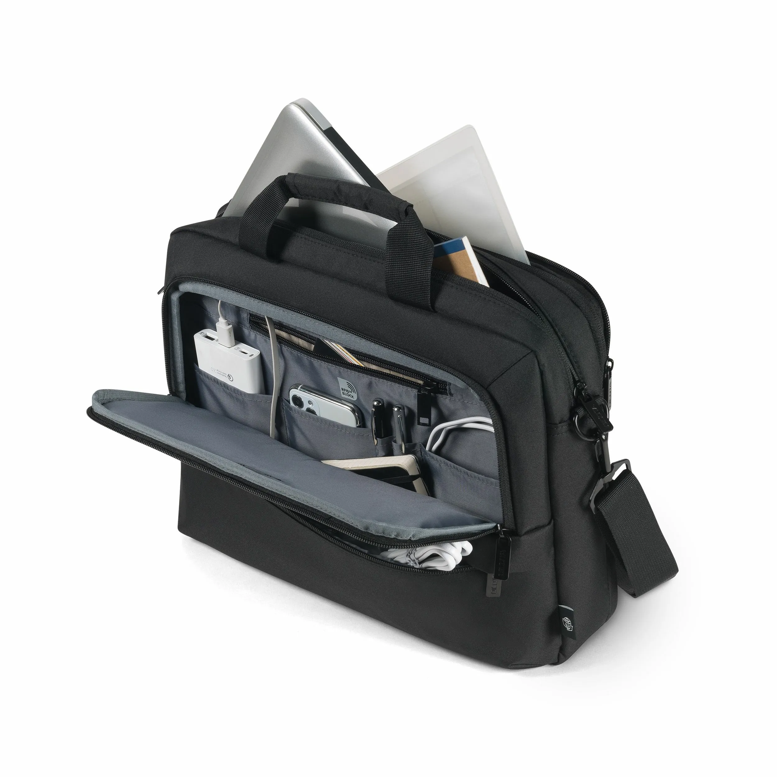 Laptop Bag Top Traveller Eco CORE 13''-14.1'', Black