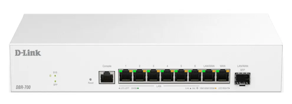 D-Link DBR-700 - Yritysreititin, valkoinen