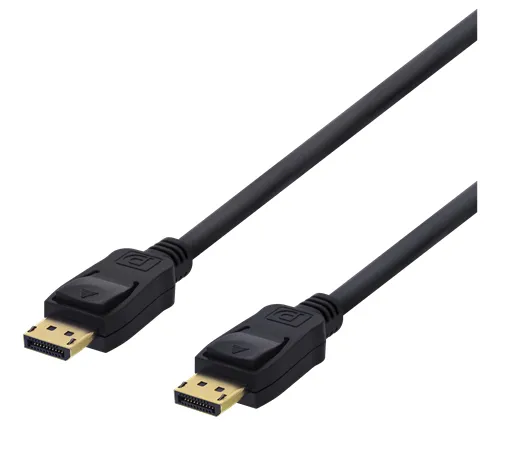 Deltaco DisplayPort – DisplayPort 1.2 - cable, 3 m, Black