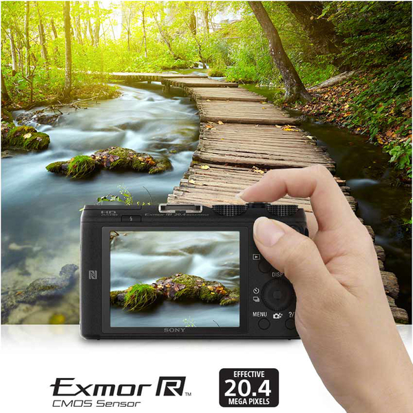 SONY DSC-HX60B Digital Camera 20Mpix CMOS 24mm 30x OIS Wifi 1080p
