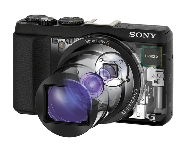 SONY DSC-HX60B Digital Camera 20Mpix CMOS 24mm 30x OIS Wifi 1080p