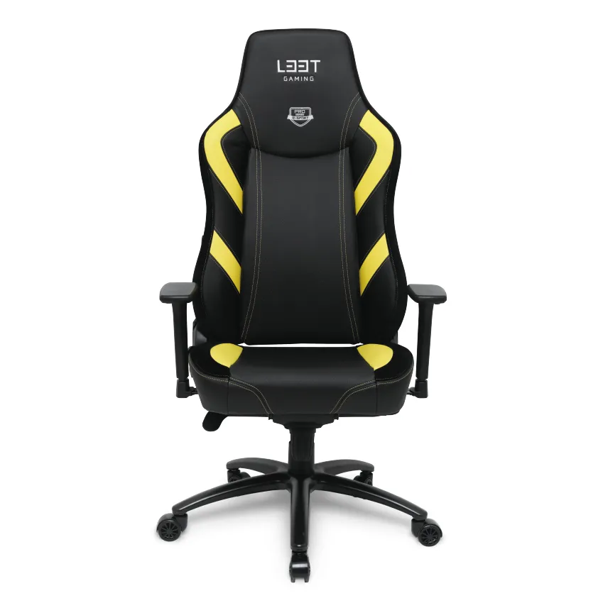 L33T E-Sport Pro Excellence, L - gaming chair, yellow L33T E-Sport Pro Excellence, L - gaming chair, yellow