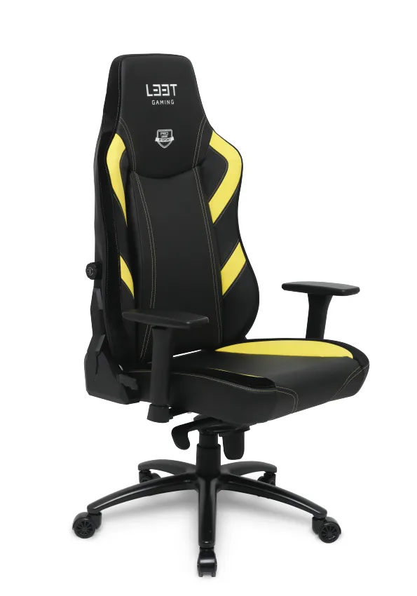 L33T E-Sport Pro Excellence, L - gaming chair, yellow L33T E-Sport Pro Excellence, L - gaming chair, yellow
