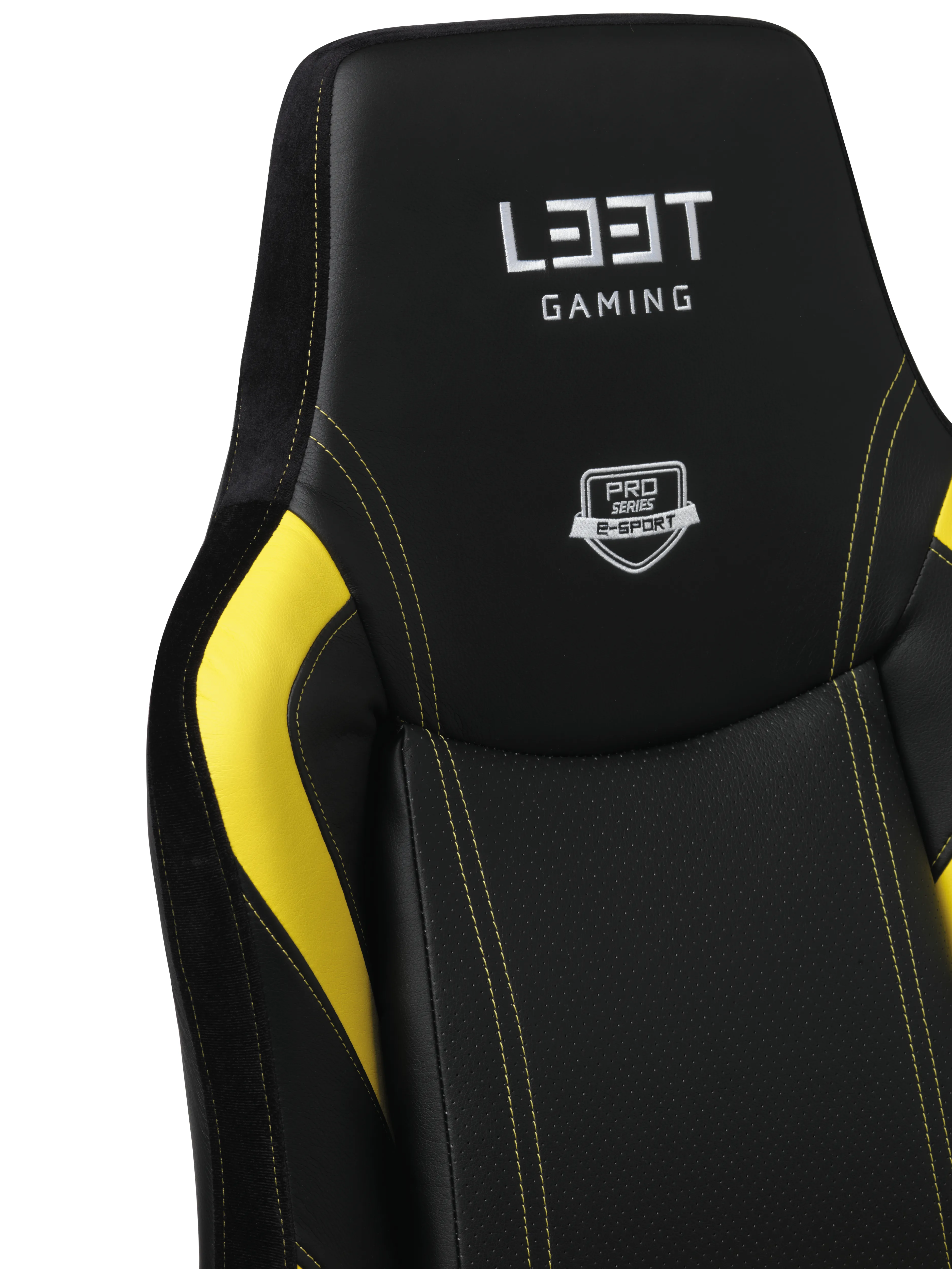 L33T E-Sport Pro Excellence, L - gaming chair, yellow L33T E-Sport Pro Excellence, L - gaming chair, yellow
