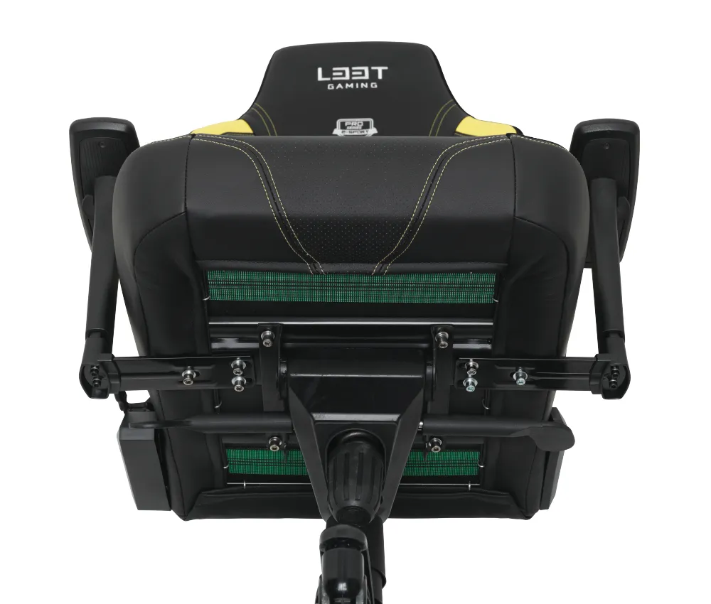 L33T E-Sport Pro Excellence, L - gaming chair, yellow L33T E-Sport Pro Excellence, L - gaming chair, yellow
