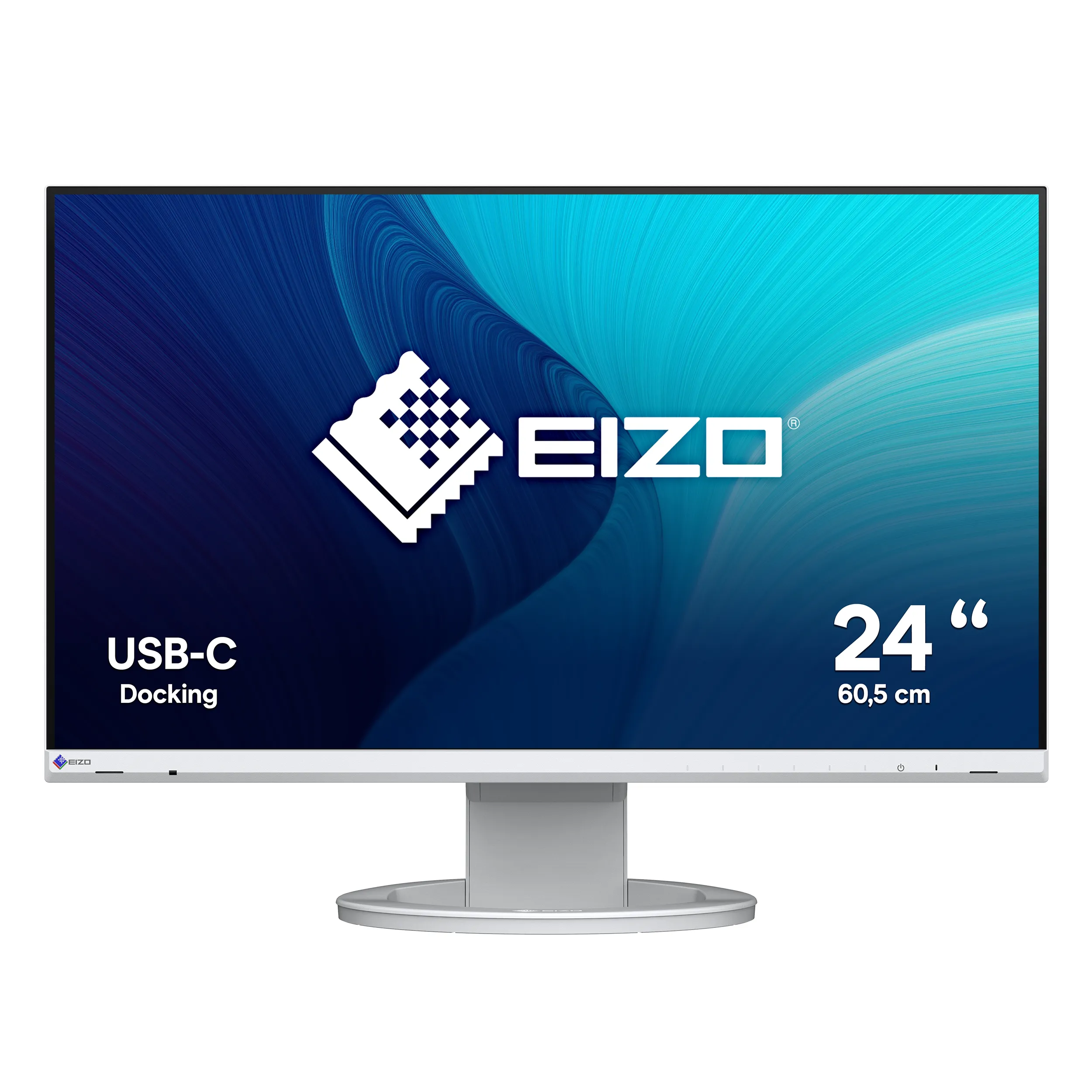 EIZO 24" FlexScan EV2480, Full HD, USB-C, IPS - monitor, White