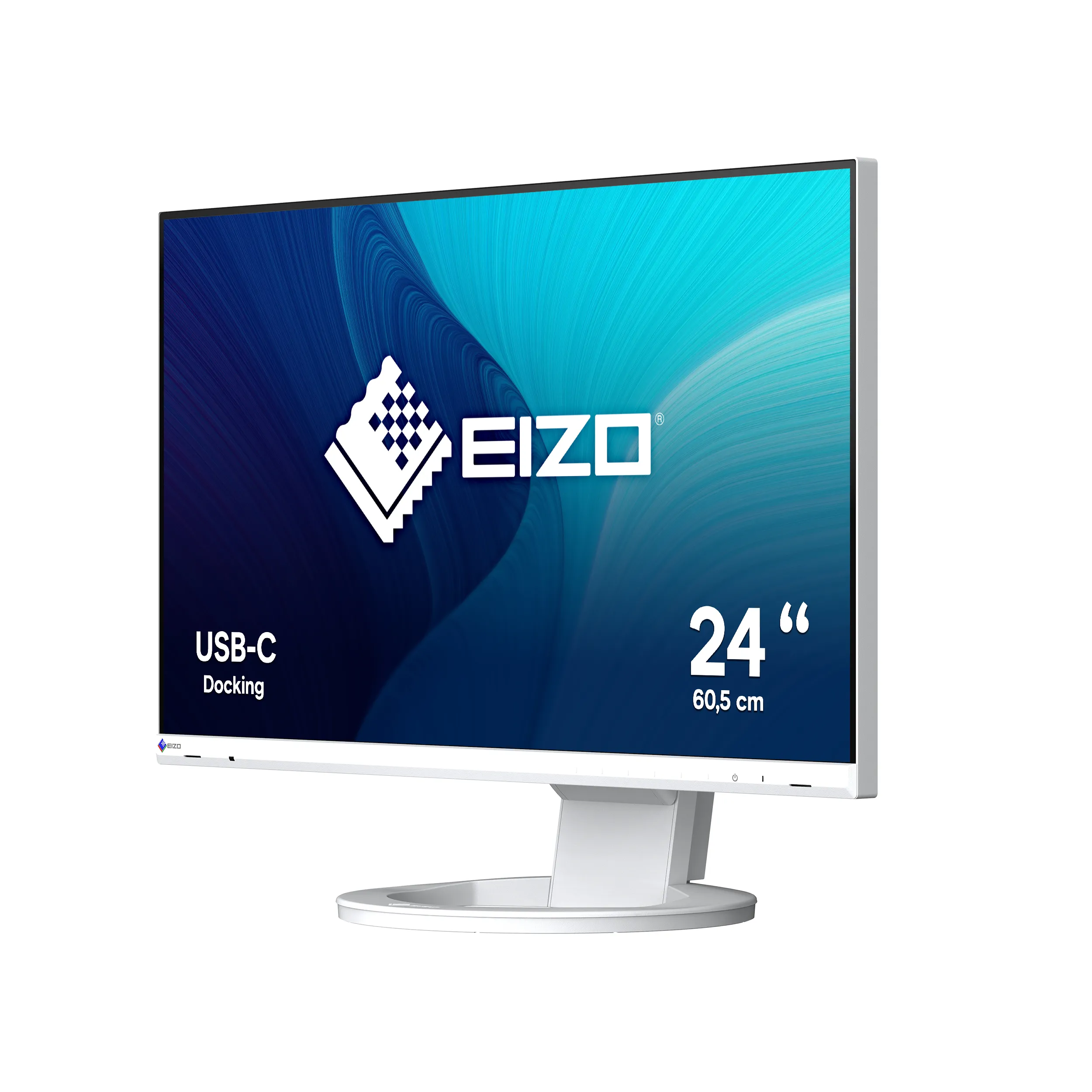 EIZO 24" FlexScan EV2480, Full HD, USB-C, IPS - monitor, White