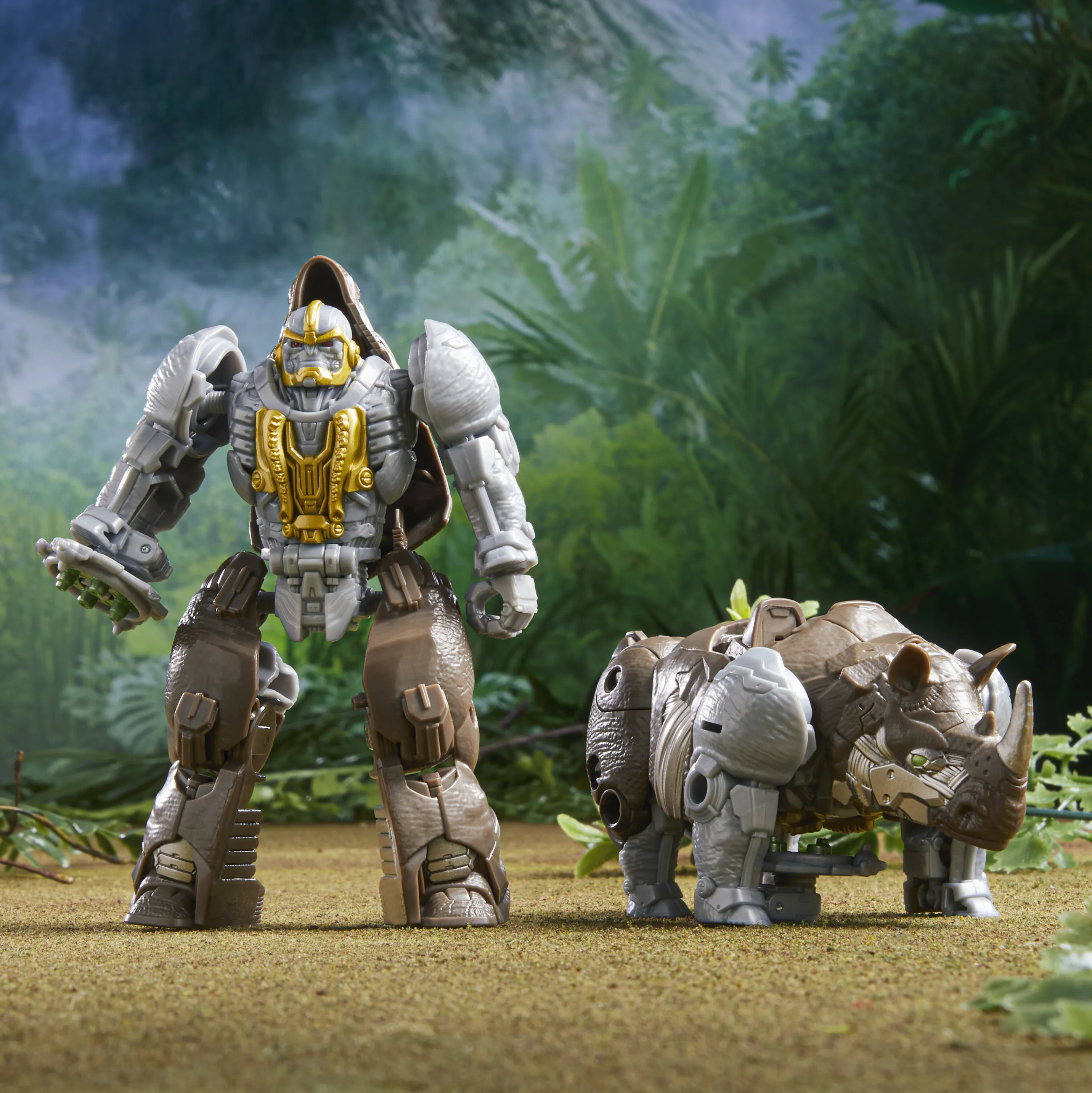 Hasbro Transformers: Rise of the Beasts Battle Changers Rhinox Toy Figure (11 cm Tall)
