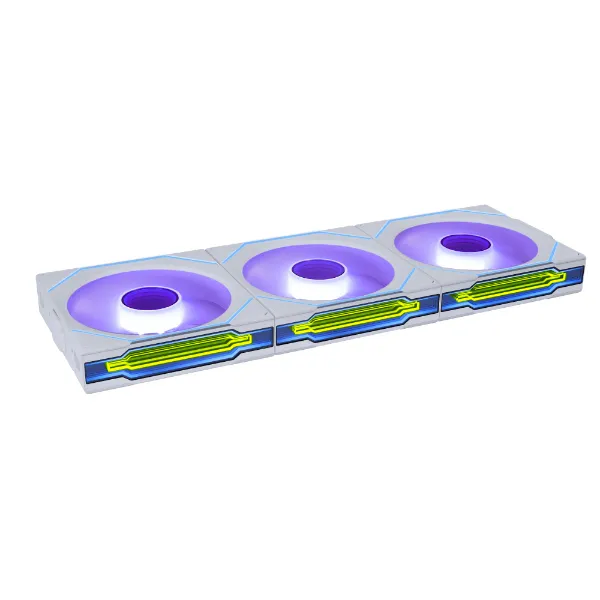 Lian Li UNI FAN SL Wireless, Reverse 3kpl 120mm -tuuletin, Valkoinen