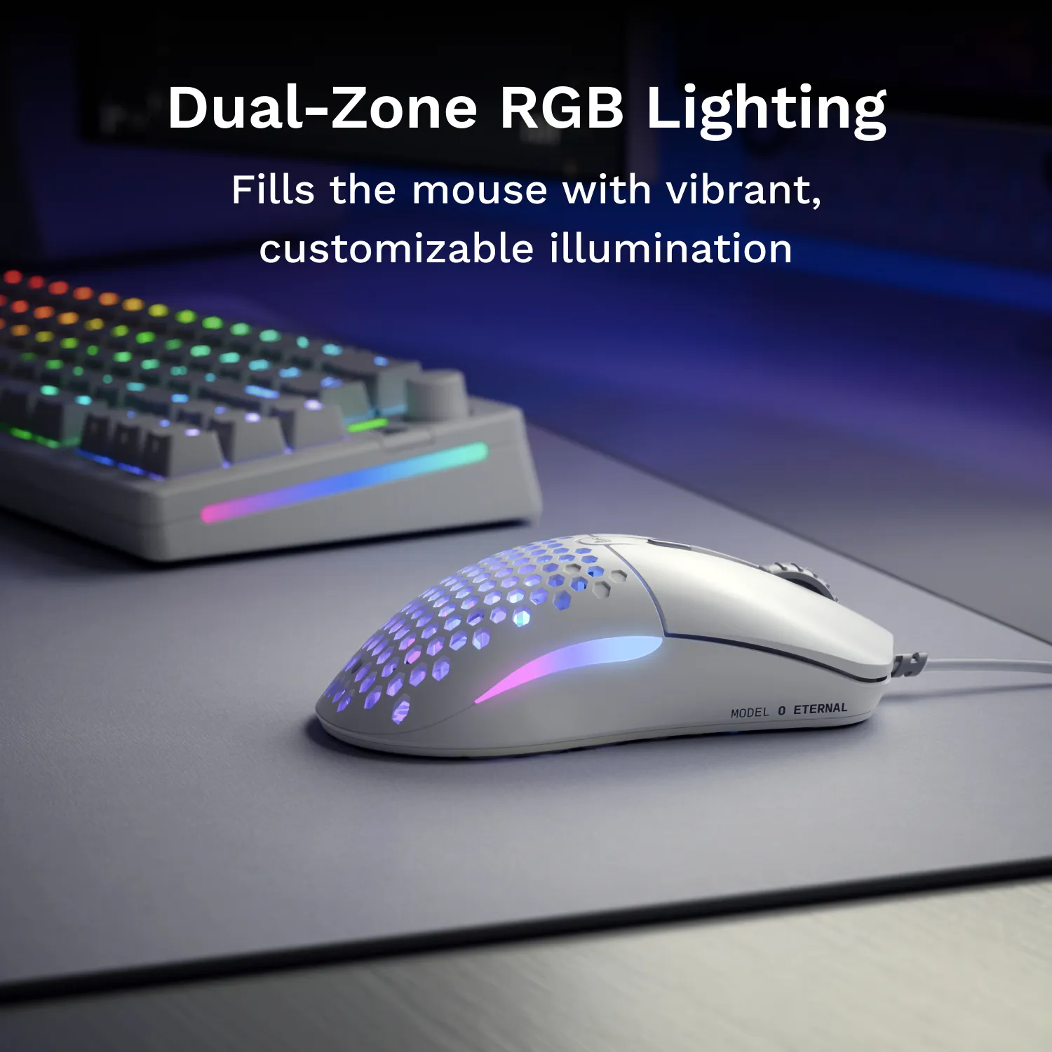 Glorious Model O Eternal - gaming mouse, White