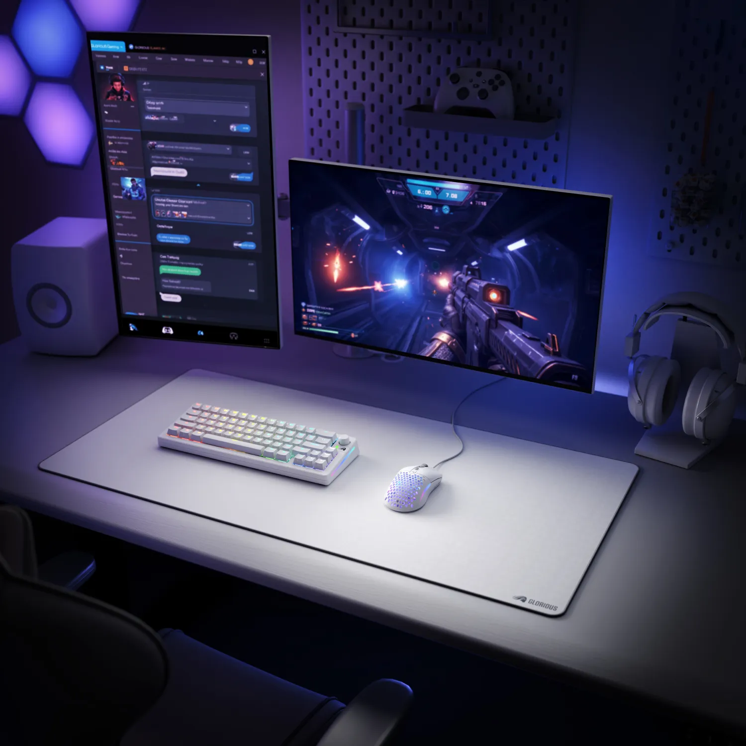 Glorious Model O Eternal - gaming mouse, White