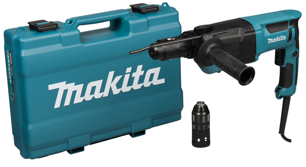 Makita HR2670FTX1 Combination Hammer, Blue/Black