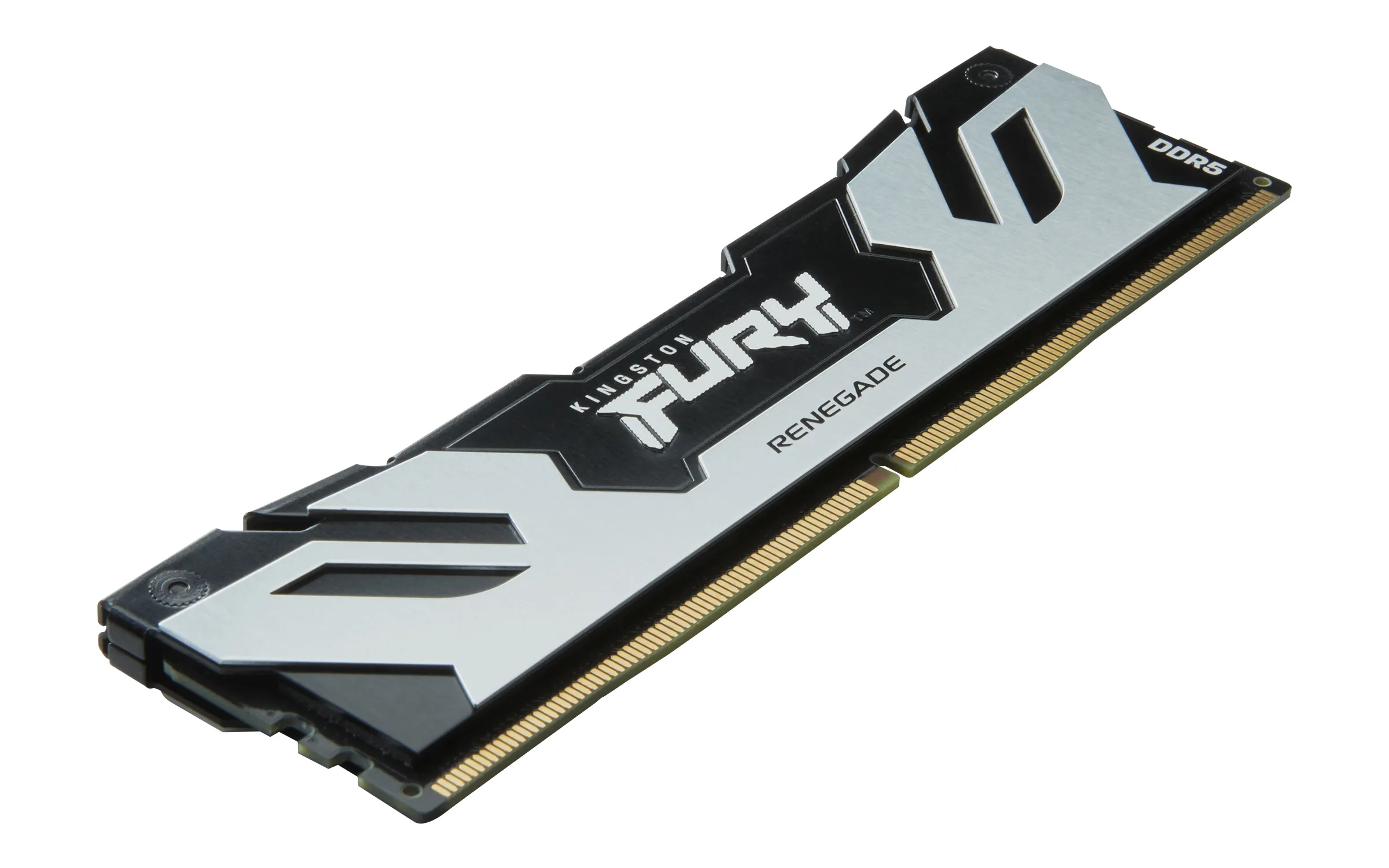 Kingston FURY Renegade 24 Gt (1 x 24 Gt) DDR5 8000 MHz, CL38 -muisti, musta/hopea (XMP)
