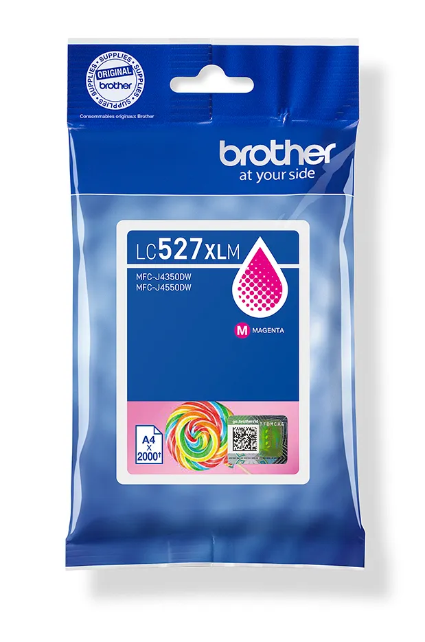 Brother LC527XLM ink cartridge, 50 ml, Magenta