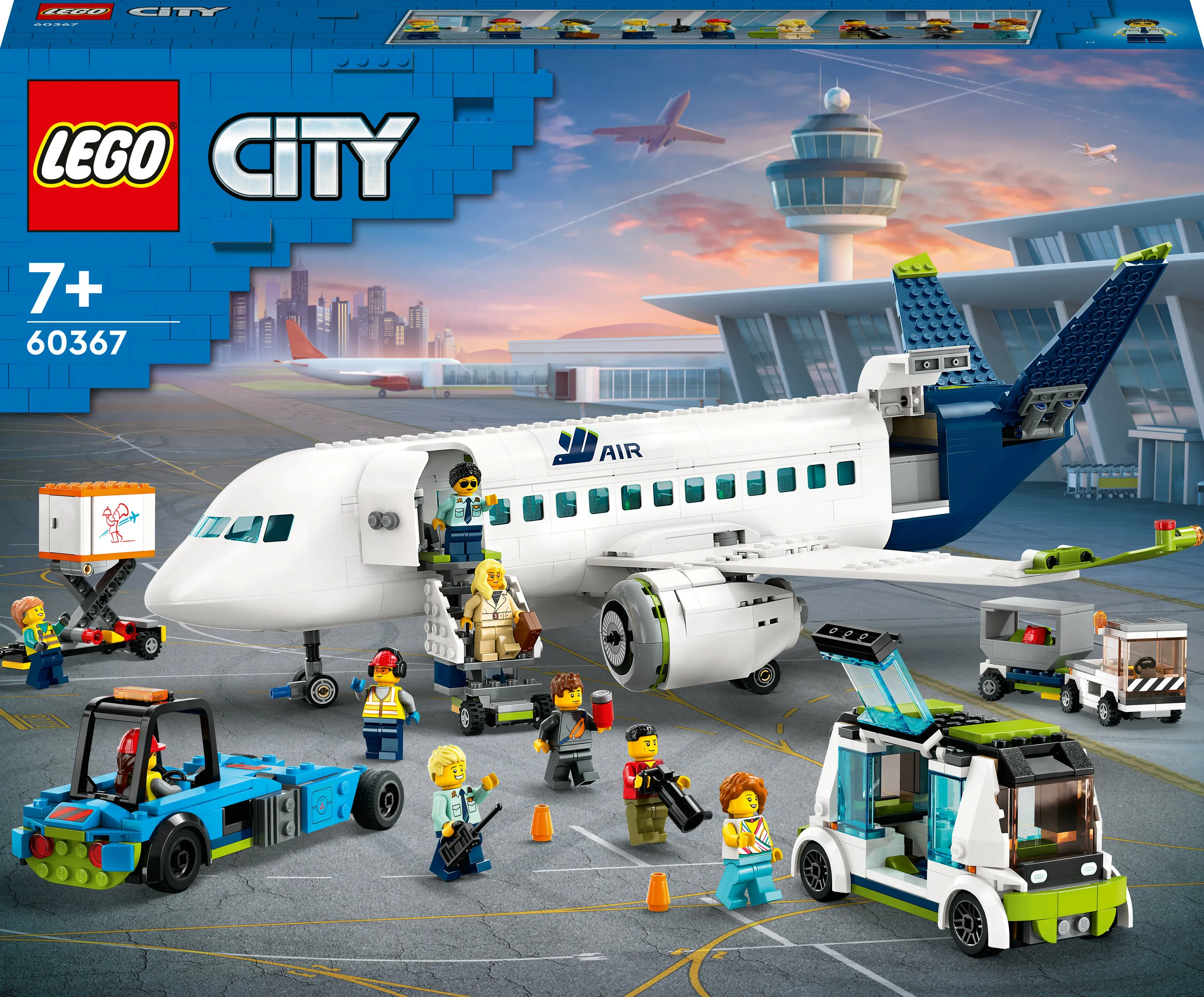 LEGO City Passenger Airplane 60367