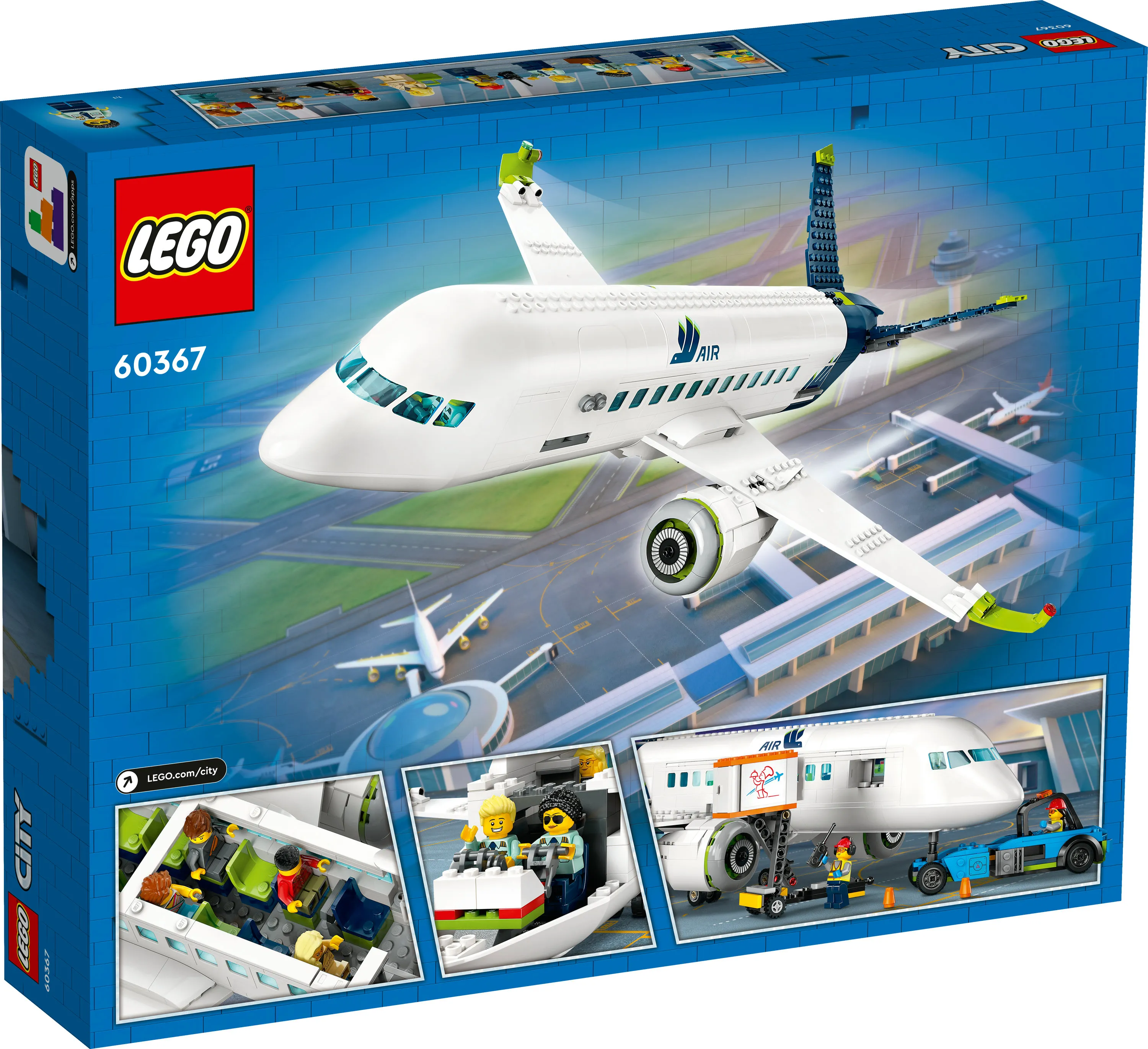LEGO City Passenger Airplane 60367