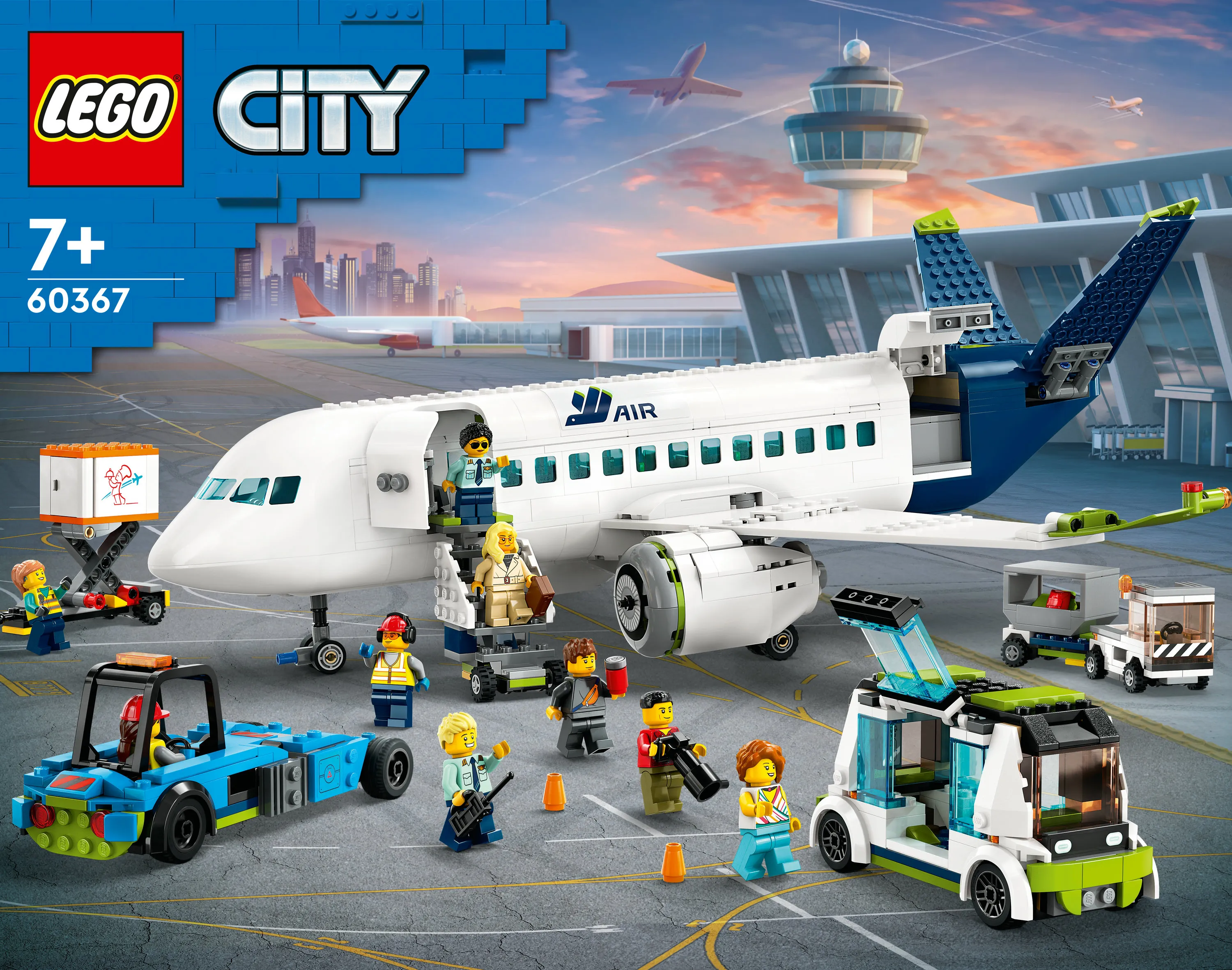 LEGO City Passenger Airplane 60367