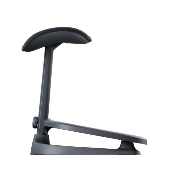 LiberNovo StepSync Dual-Layer Footrest - Midnight Black