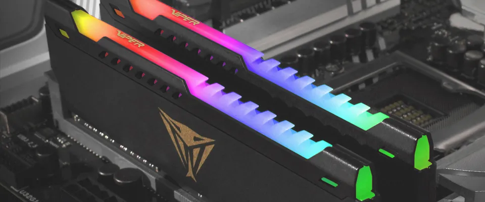 Patriot Viper Steel RGB 32GB (2 x 16GB) DDR4 3200 MHz, CL18 - memory
