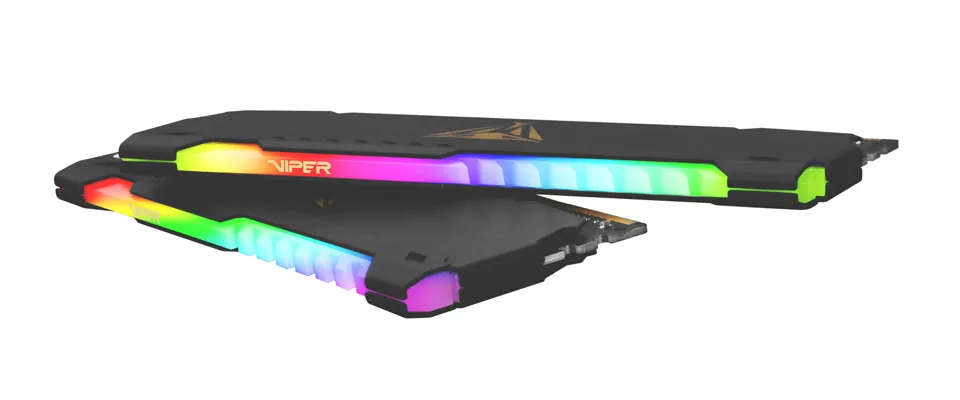 Patriot Viper Steel RGB 32GB (2 x 16GB) DDR4 3200 MHz, CL18 - memory