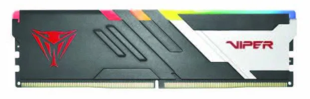 Patriot Viper Venom RGB 16GB (1 x 16GB) DDR5 6000 MHz, CL30 Memory (XMP/EXPO)