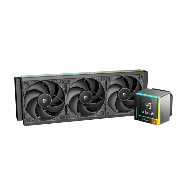 Sudokoo ENERGLO 360 360mm ARGB Liquid Cooler, Black